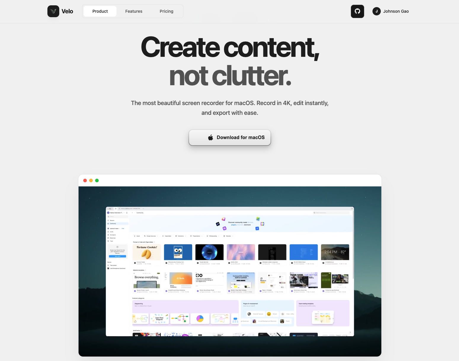 Velo Studio screenshot 1
